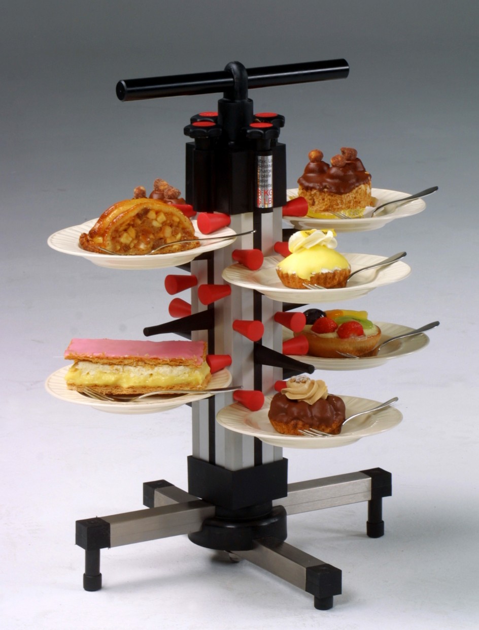 Tellerstapelsytem Plate-Mate Tisch Modell TM-12