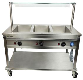 SARO Bain-Marie-Trolley 
Modell BTS-3