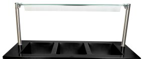 SARO Spuckschutzwand zum Bain Marie Trolley BTS-3