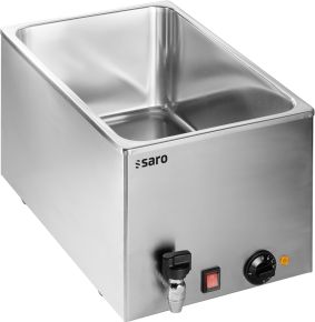 SARO Bain Marie 
Modell BMH 210 mit Hahn
