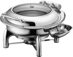 SARO Chafing Dish, rund, Behälter induktionsgeeignet, 
Modell JESSIE