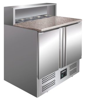 SARO Pizzatisch, 2 Türen 
Modell GIANNI PS 900