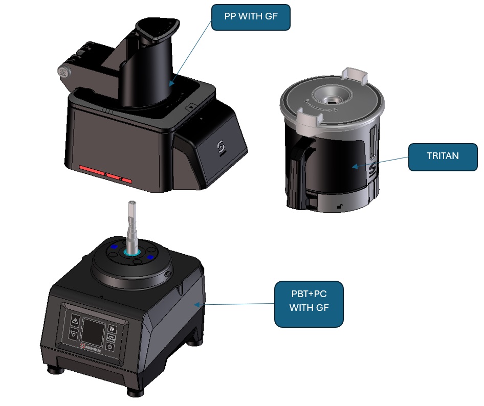 SARO Kutter & Gemüseschneider Modell CK-241 – Bild 2