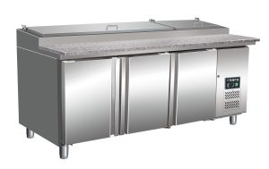 SARO Belegstation 1/3 GN mit Granitarbeitsplatte, Modell SH 2000