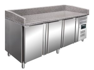 SARO Pizzatisch, 3 Türen, 
Modell PZ 3600 TN