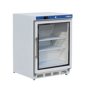 SARO Lagerkühlschrank mit Glastür - weiß, 
Modell HK 200 GD V2