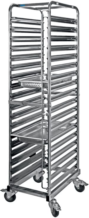 SARO Regalwagen für Backbleche 600 x 400 mm 
Modell LIAM