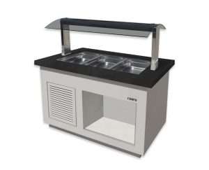 SARO Heißes Buffet 
Modell Premium Line SB-H130 weiss