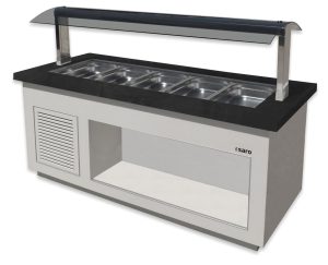 SARO Heißes Buffet 
Modell PREMIUM LINE SB-H200 weiß