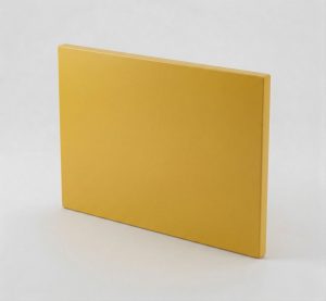 SARO Polyethylen-Schneidebrett gelb