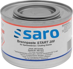 SARO Brennpaste, 200-Gramm-Dose 
Modell START 200