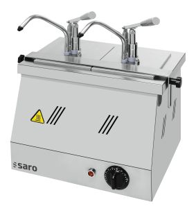 SARO Bainmarie 2X1/6 GN 200 mit Dispenser
Modell BM-0216