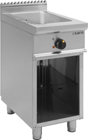 SARO Bain Marie mit offenem Unterbau, 
Modell E7/BME1BA