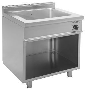 SARO Bain Marie mit offenem Unterbau 
Modell E7/BME2BA