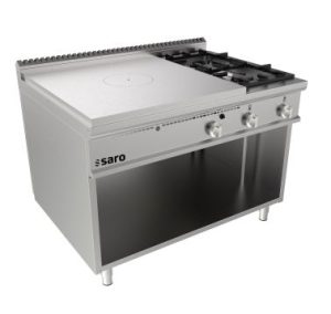 SARO Glühplattenherd offener Unterbau +2 Brenner Modell LQ / TPG6BA