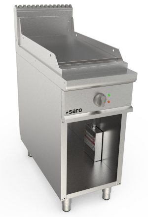 SARO Elektrogriddleplatte 400 mm breit Stand glatt Modell LQ / FTE2BAL