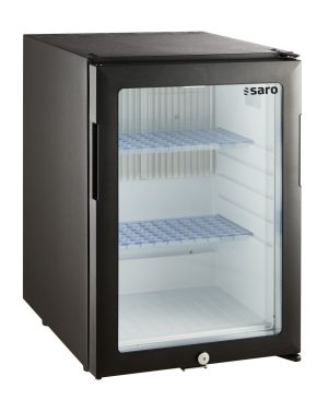 SARO Minibar mit Glastür 
Modell MB 40 UG