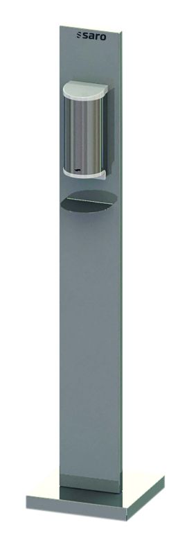 SARO Desinfektionsspender -
Standmodell- Edelst. 
Modell VALERIE