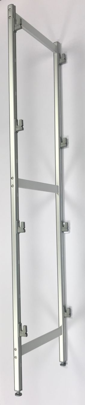 SARO Aluminium Seitenteil für 373er Tiefe / Höhe 1700mm
