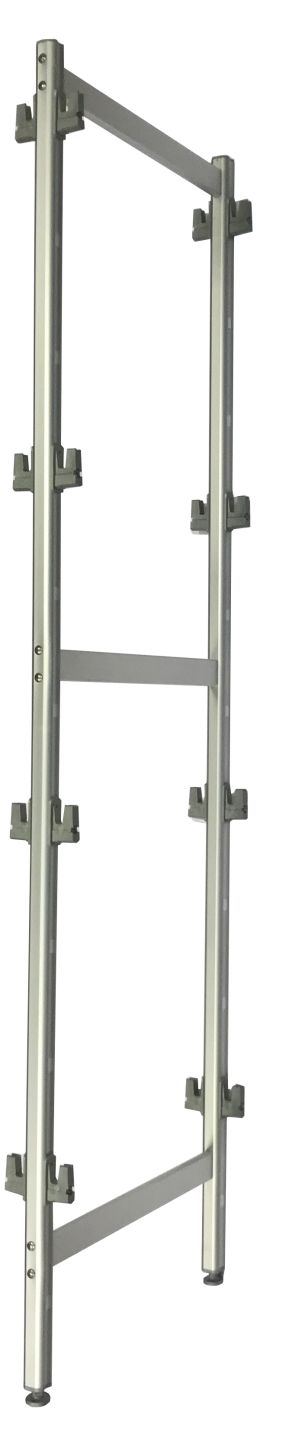 SARO Aluminium Mittelteil für 475er Tiefe / Höhe 1700mm