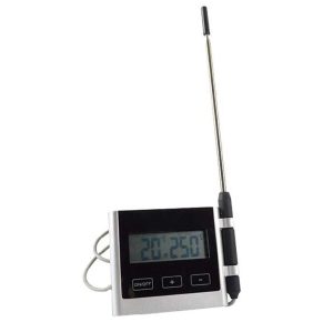 SARO Digitales Thermometer für Ofen mit Alarm 
Modell 4717
