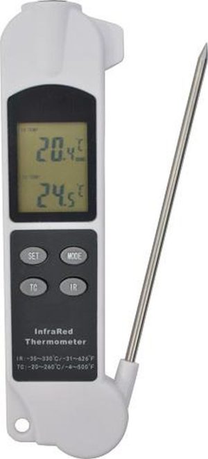 SARO Duo Thermometer Infrarot & Fühler 
Modell 5513