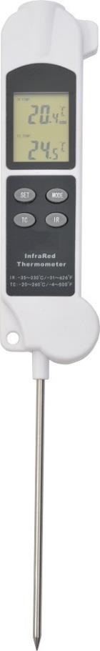 SARO Duo Thermometer Infrarot & Fühler
Modell 5513 – Bild 2