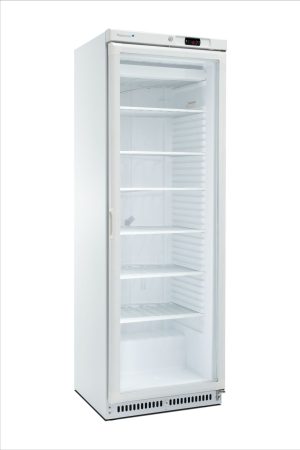 SARO Tiefkühlschrank mit Glastür - weiß, 
Modell ACE 430 CS PV