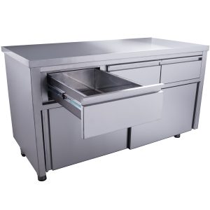 Edelstahlhängeschränke / Schiebetürenschränke / Wärmeschränke