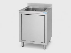 SARO Spülschrank mit Tür 700x700x850mm