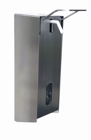 SARO Edelstahl-Desinfektionsspender 1 L 
Modell CAROLINA