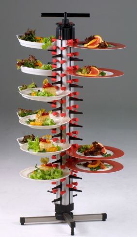 SARO Tellerstapelsystem Plate-Mate 
Tischmodell TM-48