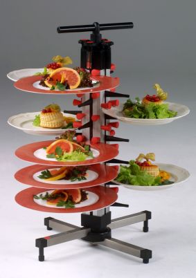 SARO Tellerstapelsytem Plate-Mate 
Tischmodell TM-24