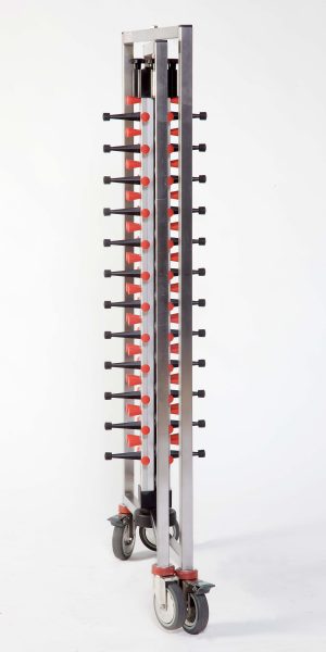 SARO Tellerstapelsystem Plate-Mate 
Modell PM 48 KLAPPBAR